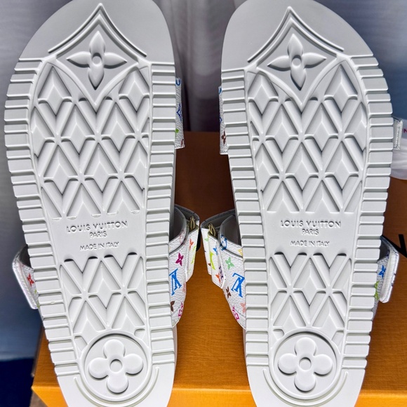 LOUIS VUITTON x MURAKAMI LV x TM Romy Flat Ballerina Shoes Sz 38 US 8 - Picture 4 of 9